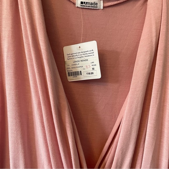 LAmade Feel Good Romper in Light Pink—Size Medium - Picture 7 of 10